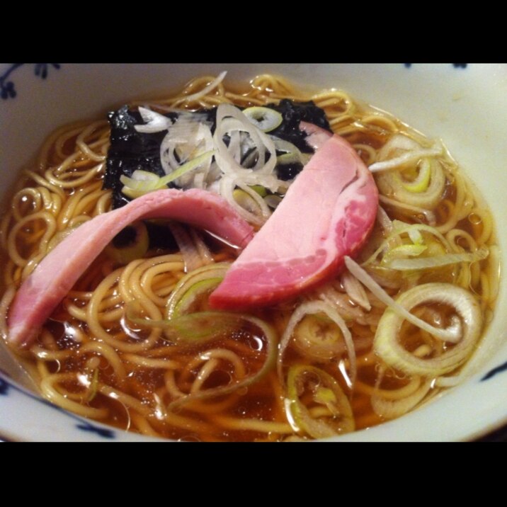 シンプルにおいしく！黒酢ラーメン